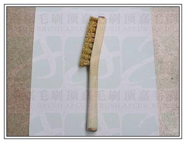 木柄銅絲刷